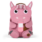 Der Rucksack Large Friend Pure Einhorn von Affenzahn ist der perfekte Begleiter für Kinder im Kindergarten und in der Grundschule. Mit seinem niedlichen Einhorn-Design und der hochwertigen Verarbeitung bietet er ausreichend Platz für Bücher, Hefte und persönliche Gegenstände.