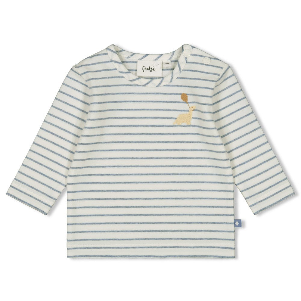 angarm Shirt mit Ringel aus der Kollektion A-Roarable von Feetje