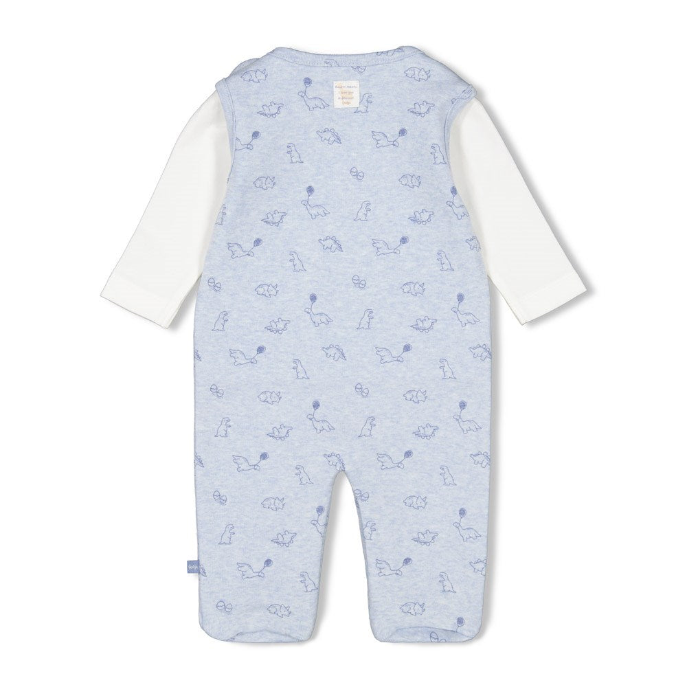 2-teiliger Strampler mit Dinomotiv aus der Kollektion A-Roarable von Feetje