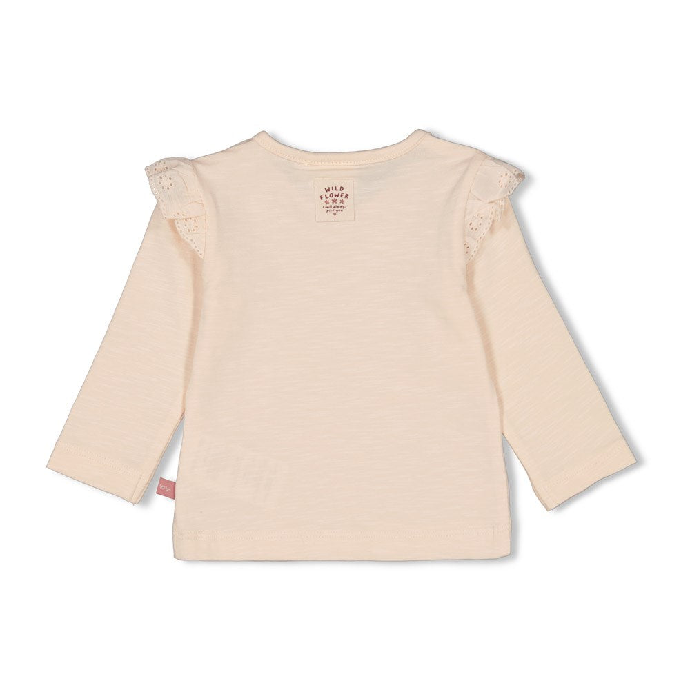 Longsleeve Rüschen - Wild Flowers