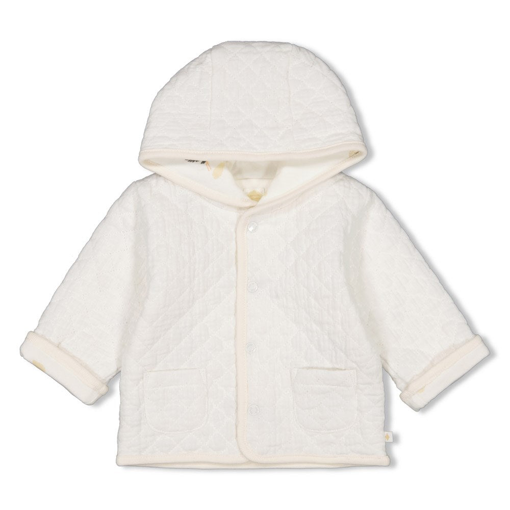 Beschreibung
Wendejacke mit Kapuze von Feetje aus der Kollektion Special Delivery
Material