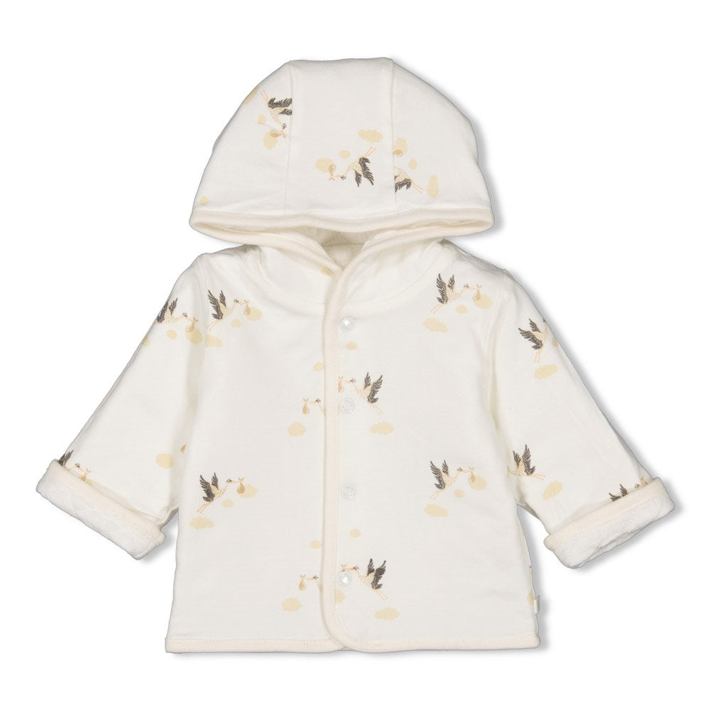 Beschreibung
Wendejacke mit Kapuze von Feetje aus der Kollektion Special Delivery
Material