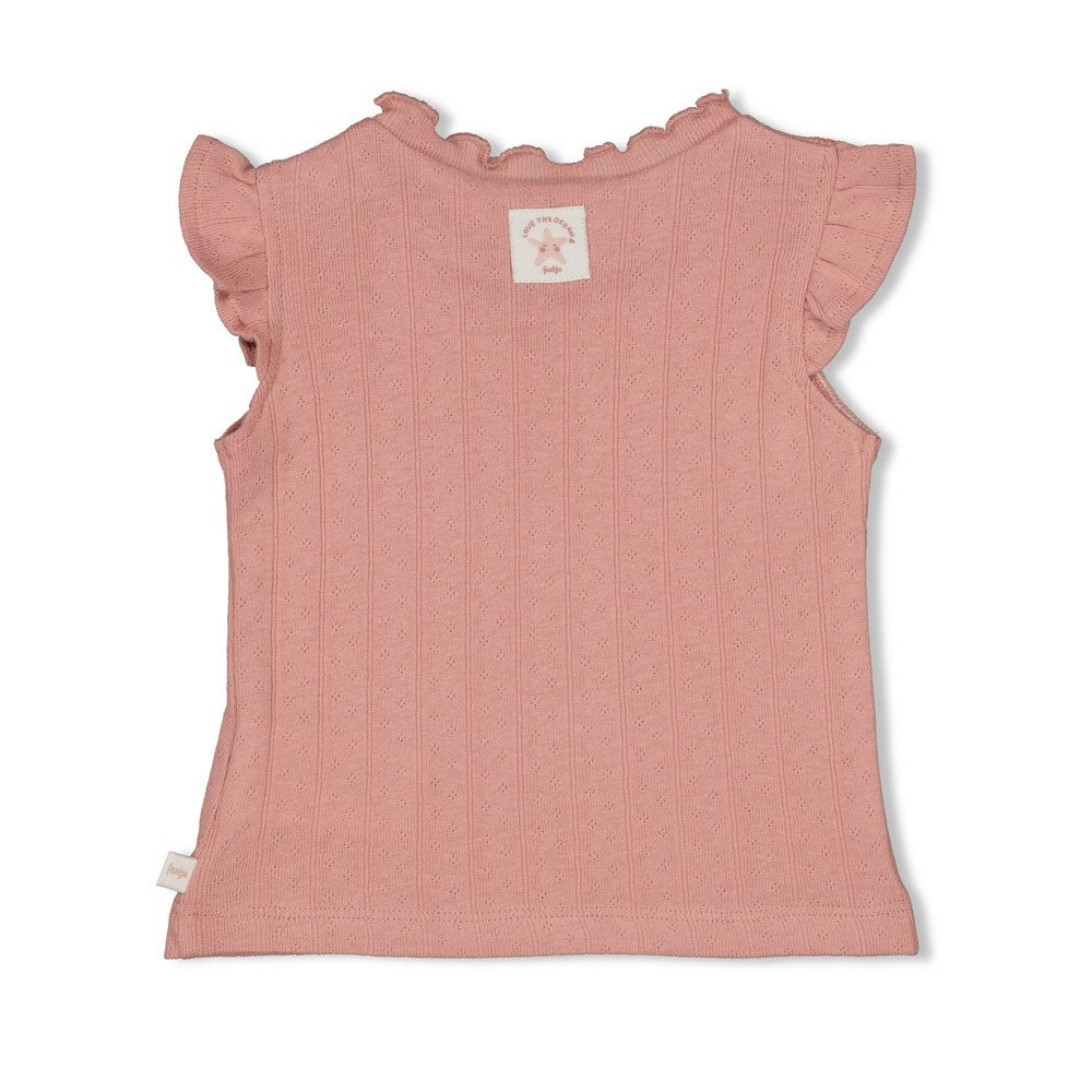 Beschreibung
Geripptes T-Shirt aus der Kollektion Starfish Wishes von Feetje
Material
100% CO Pointelle Rib