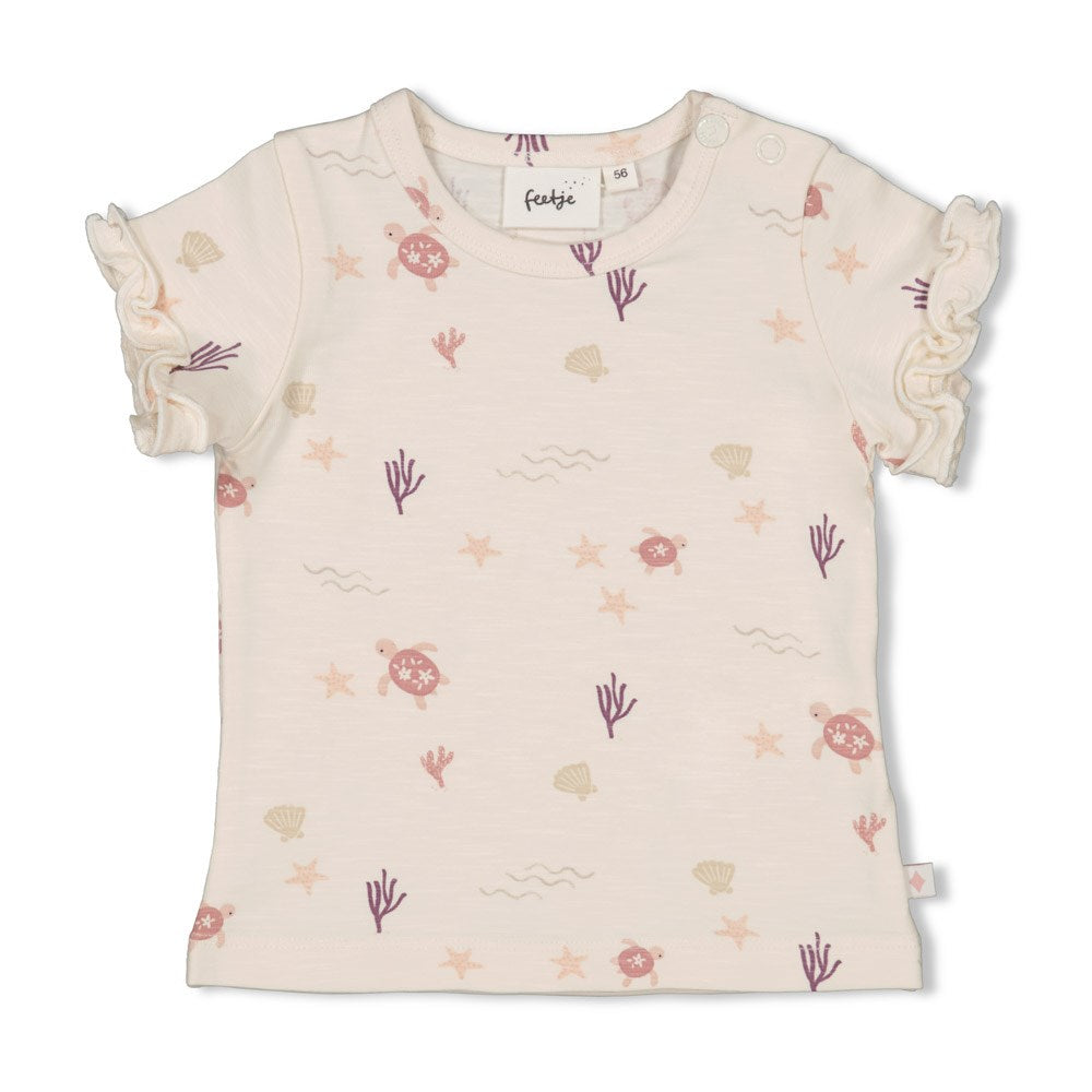 Beschreibung
T-Shirt aus der Kollektion Starfish Wishes von Feetje
Material
96% CO + 4% EL Single Jersey SLUB 