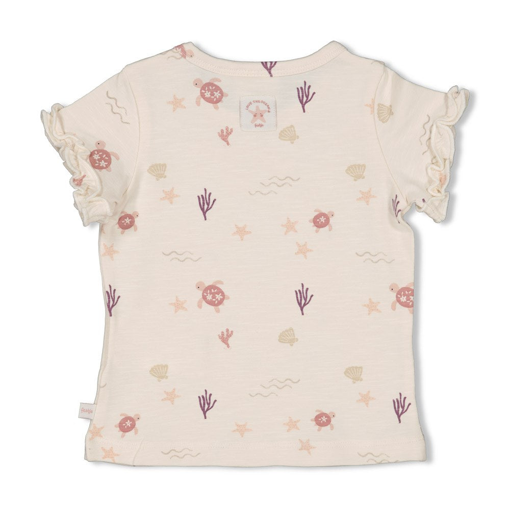 Beschreibung
T-Shirt aus der Kollektion Starfish Wishes von Feetje
Material
96% CO + 4% EL Single Jersey SLUB 