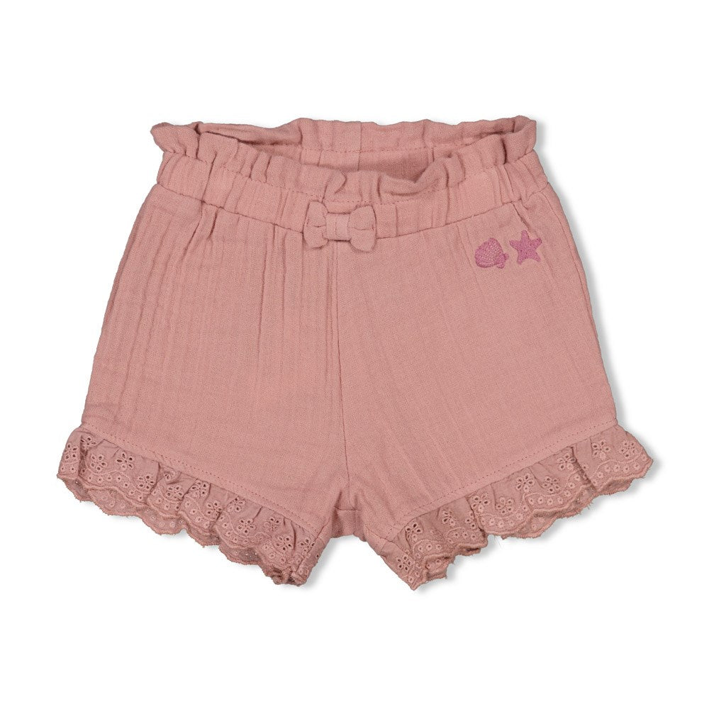 Beschreibung
Short aus der Kollektion Starfish Wishes von Feetje
Material
100% CO Double Cloth