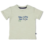 Beschreibung
T-Shirt aus der Rock my Boat Kollektion von Feetje
Material
94% CO + 6% EL Single Jersey SLUB