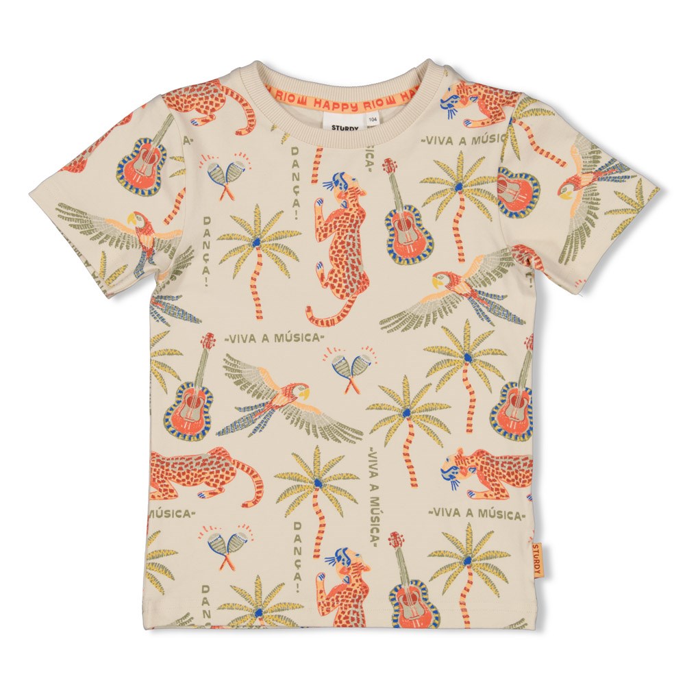T-Shirt kurzarm von Sturdy aus der Kollektion Happy Rio
