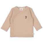 Geripptes Wickelshirt aus der Newborn Kollektion Sea Sweeties von Feetje.