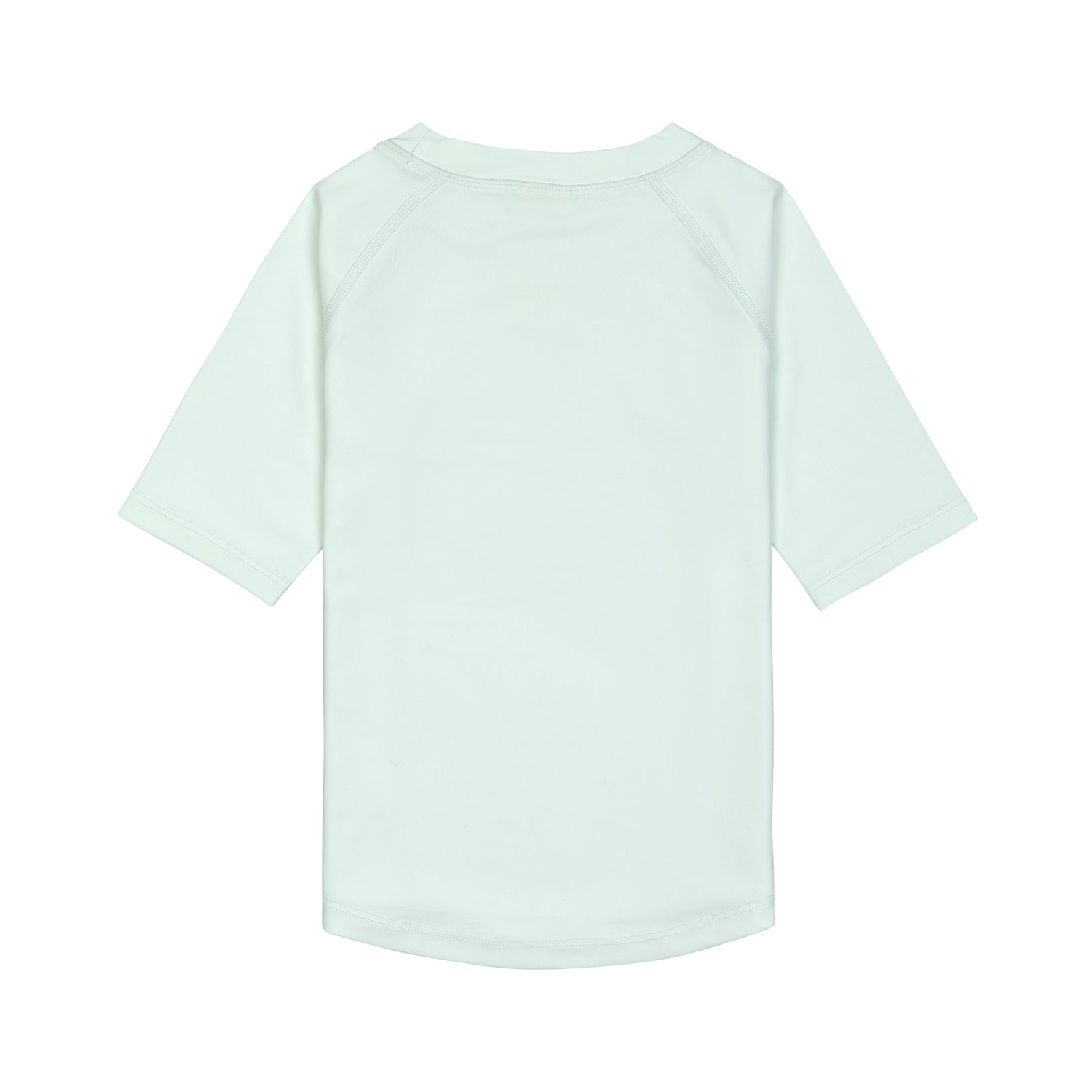Das mintgrüne, kurzärmelige Kinder UV Shirt mit UV-Schutz 60 kommt mit einem Crocodile Print und extra weichem Stoff. Das atmungsaktive und schnelltrocknende Material sorgt für eine angenehme Passform und Badespaß. Geeignet von 3 Monaten bis 3 Jahren.