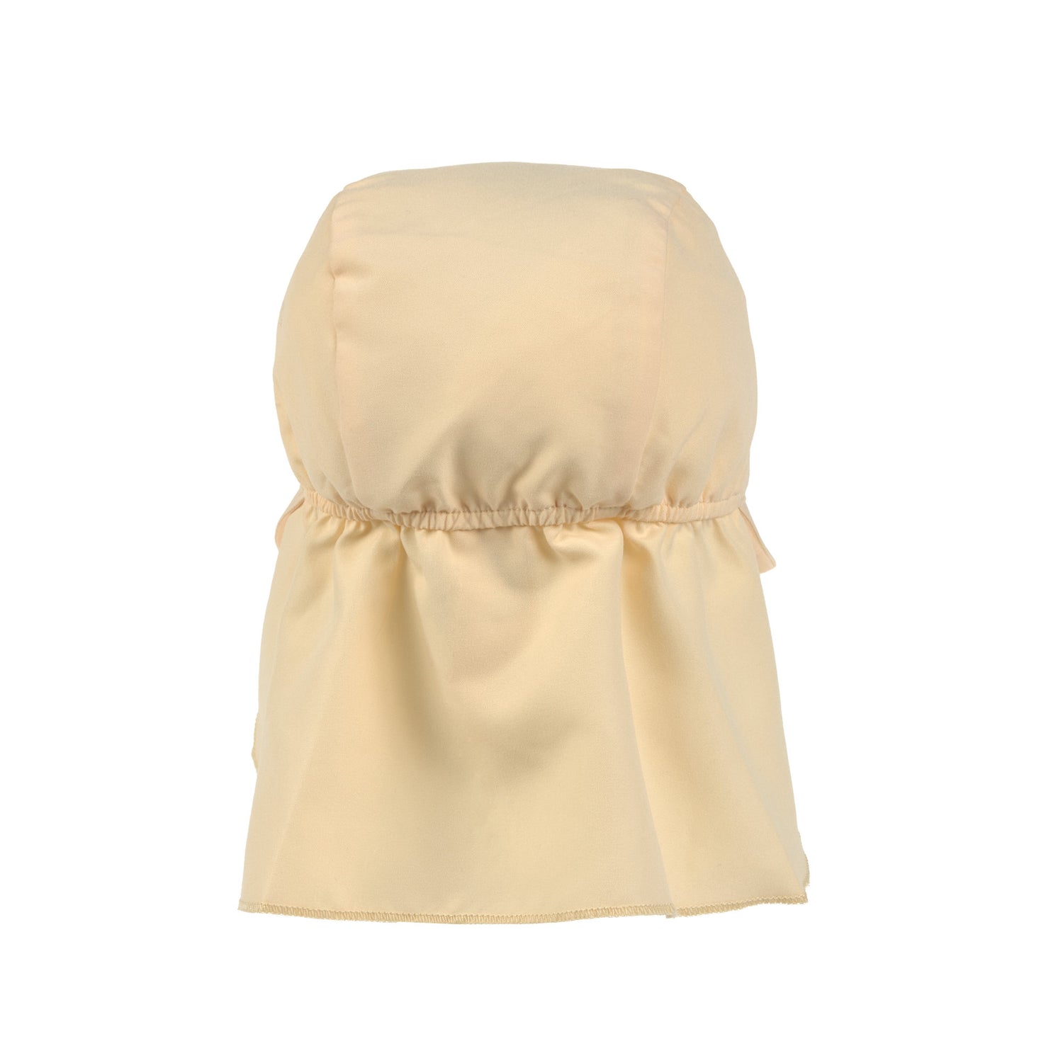 Der gelbe Kinder Sonnenhut mit extra langem Nackenschutz und UV-Schutz 80 schützt den Kopf, Nacken und die Augen von Babys und Kleinkindern. Das schnelltrocknende Obermaterial und sommerliche Farben sorgen für unbeschwerte Sommertage.