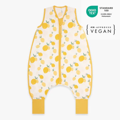 Das weiche Material der 0.5 TOG Musselin-Schlafsäcke besteht aus 100% Bio-Baumwolle. Das hält Deinen Schatz die ganze Nacht kuschelig warm und ist gleichzeitig federleicht und atmungsaktiv. Außerdem bietet der Schlafsack maximale Bewegungsfreiheit. So kann Dein Baby ungestört träumen.