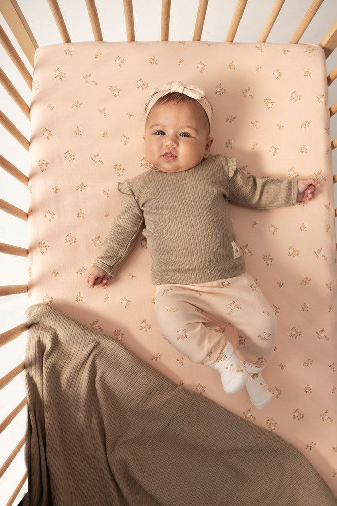 Babyhose mit Blumen Feetje Bloom with Love