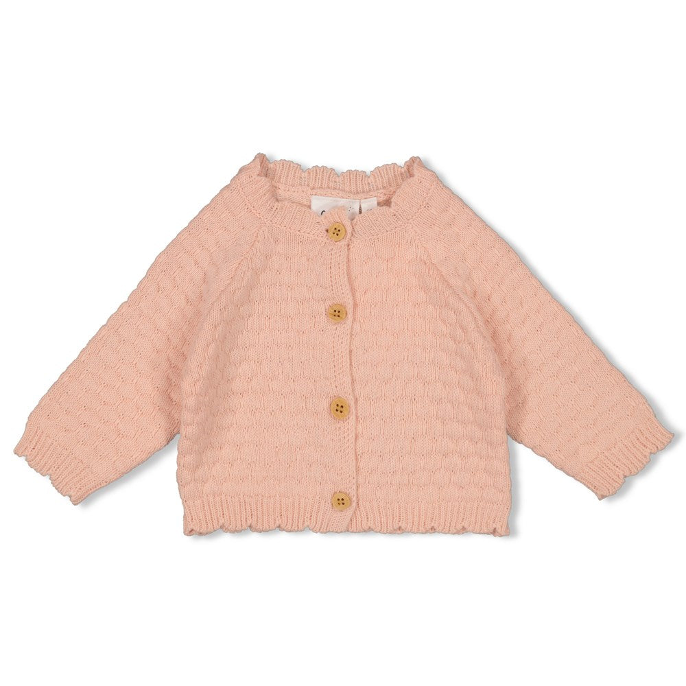 Strickweste in dezentem rosa