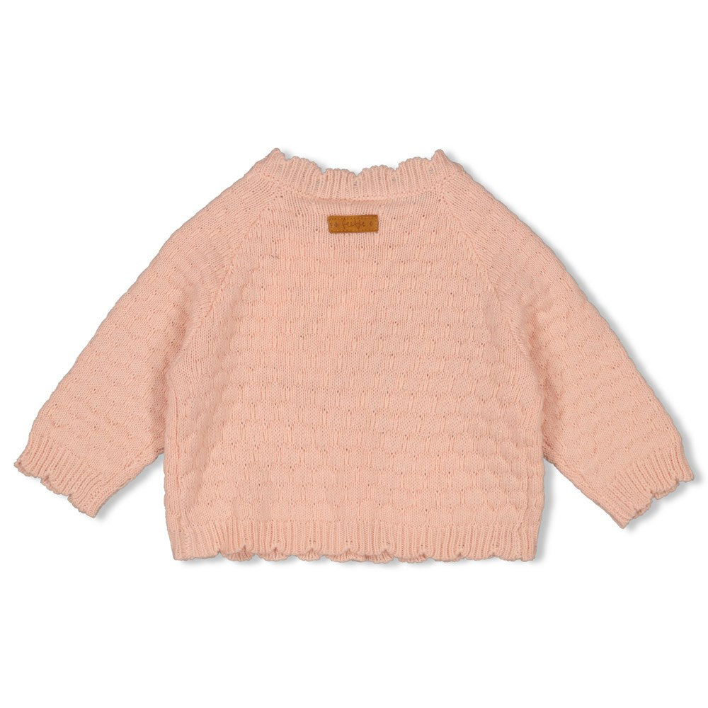 Strickweste in dezentem rosa
