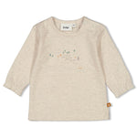 beiges Shirt langarm