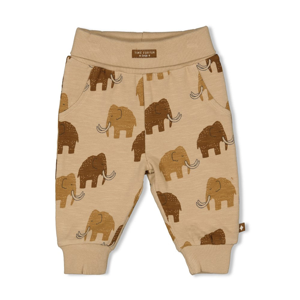 Umschlagehose mit Mammutmotiv