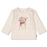 langarm Shirt mit süßen Rehkitz