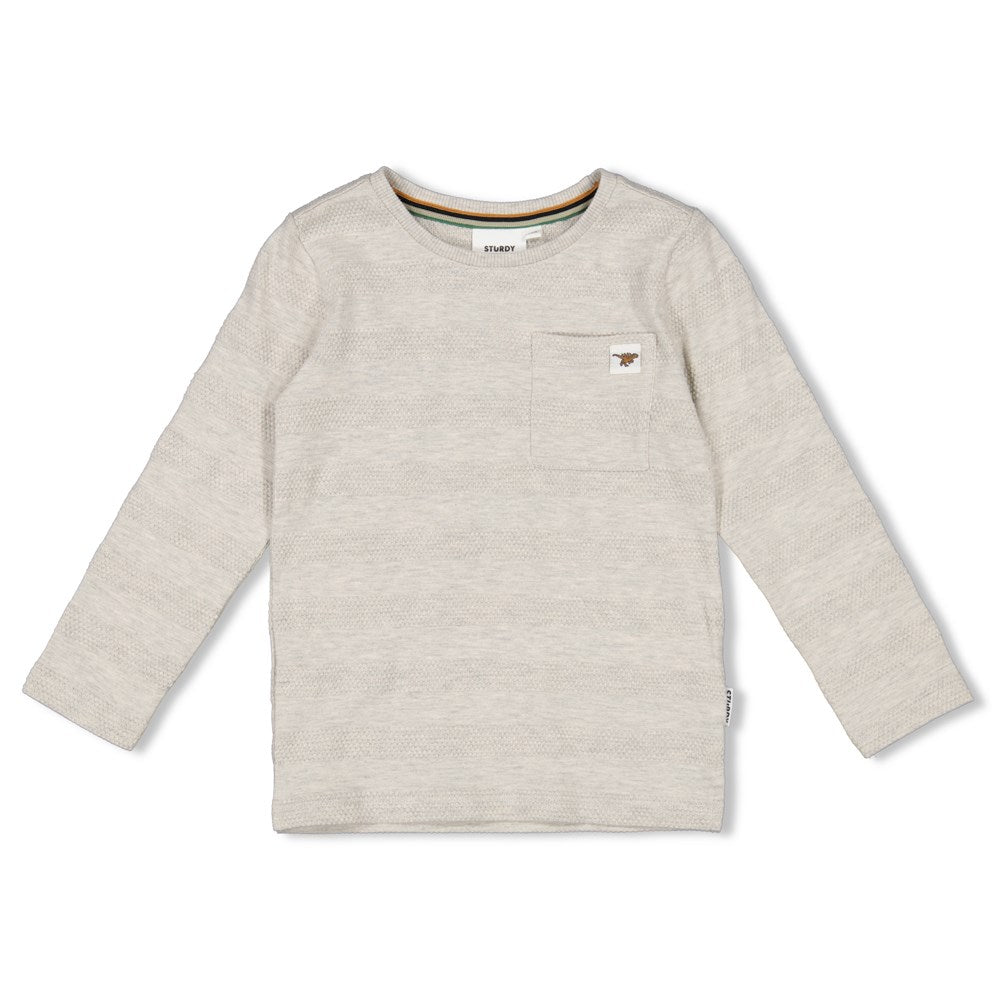 langarm Shirt einfärbig