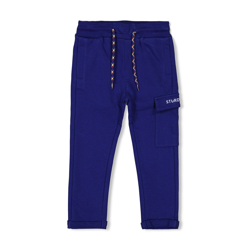 Diese Hose in Dunkelblau aus der Waves and Whales Kollektion von Sturdy besticht durch stilvolle Eleganz und erstklassige Qualität.