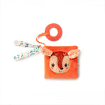 Stella, die Hirschkuh, nimmt dich mit in den Wald, um ihre Freunde kennenzulernen. Ein weiches Bilder- und Spielbuch, das Augen und Ohren verwöhnt und durchbrechende Zähne lindert.