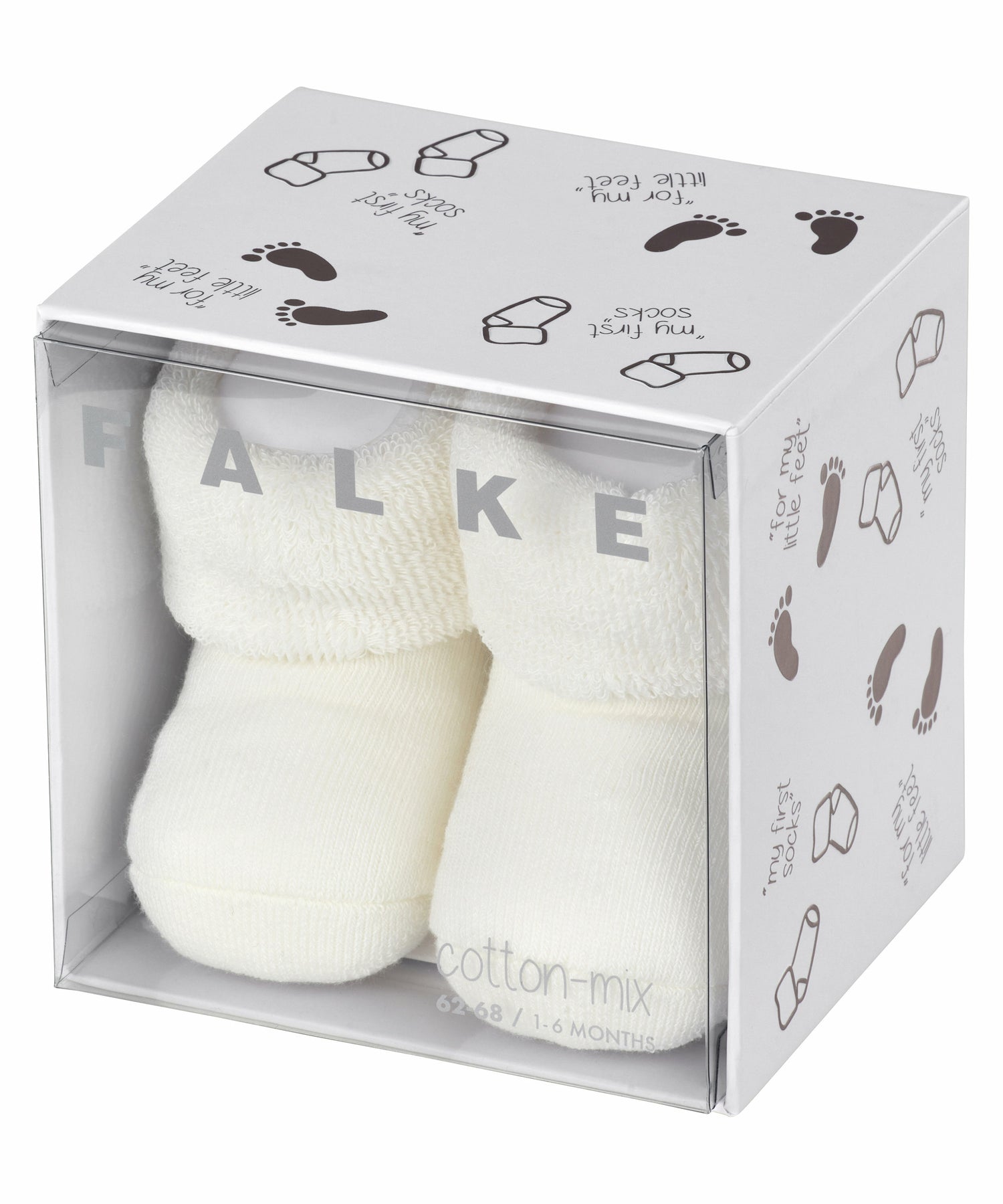 Erstling Babys Geschenkbox - offwhite