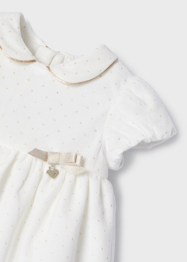 Kleid Samt und Mütze