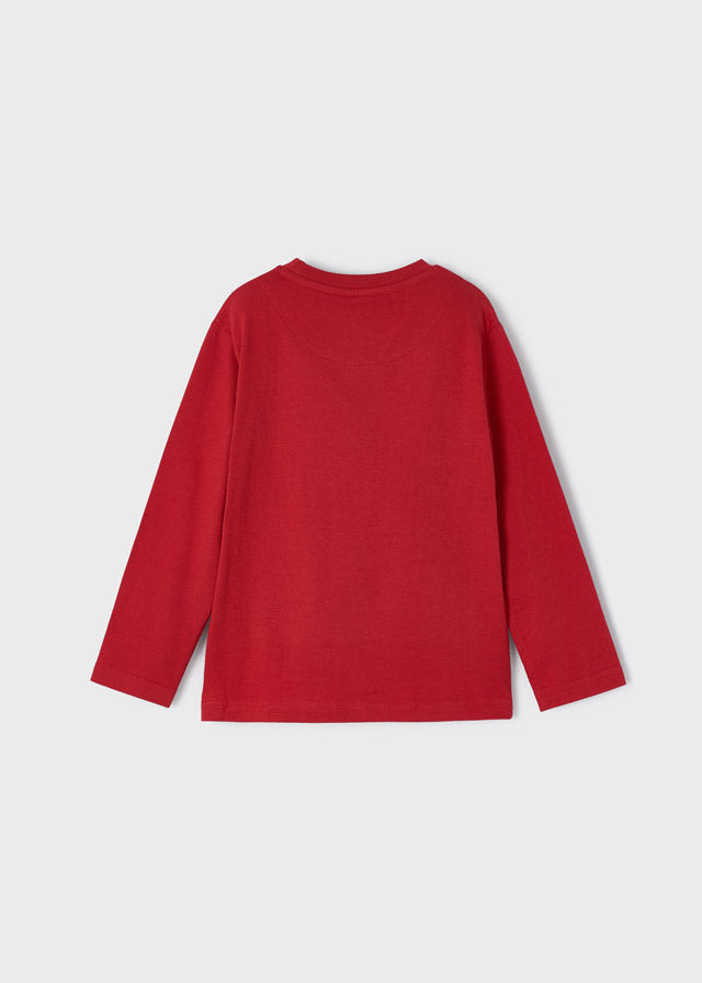 Shirt langarm linsenförmig