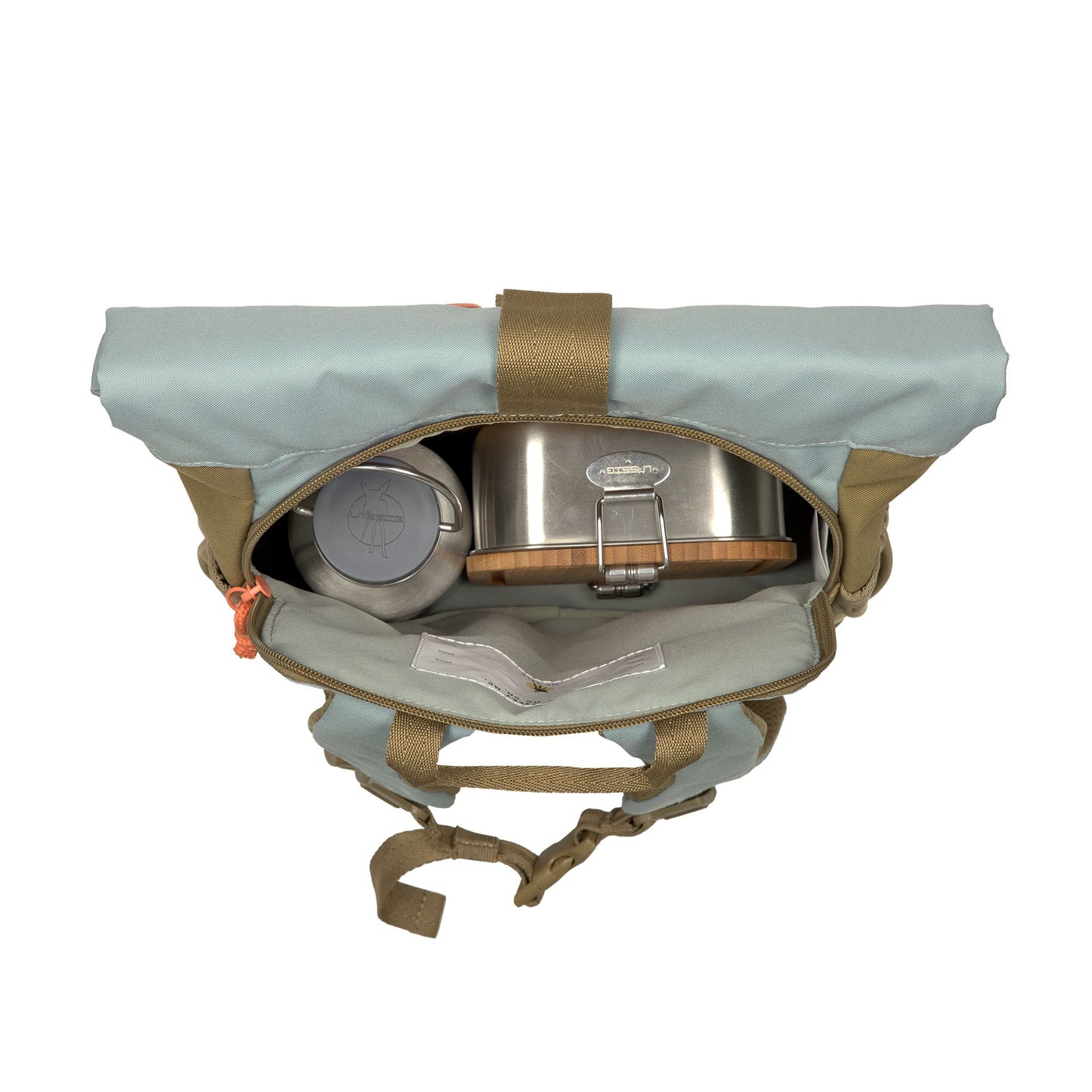 Mini Rolltop Backpack nature oliv