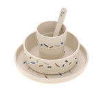Dish Set Little Mateys royal blue