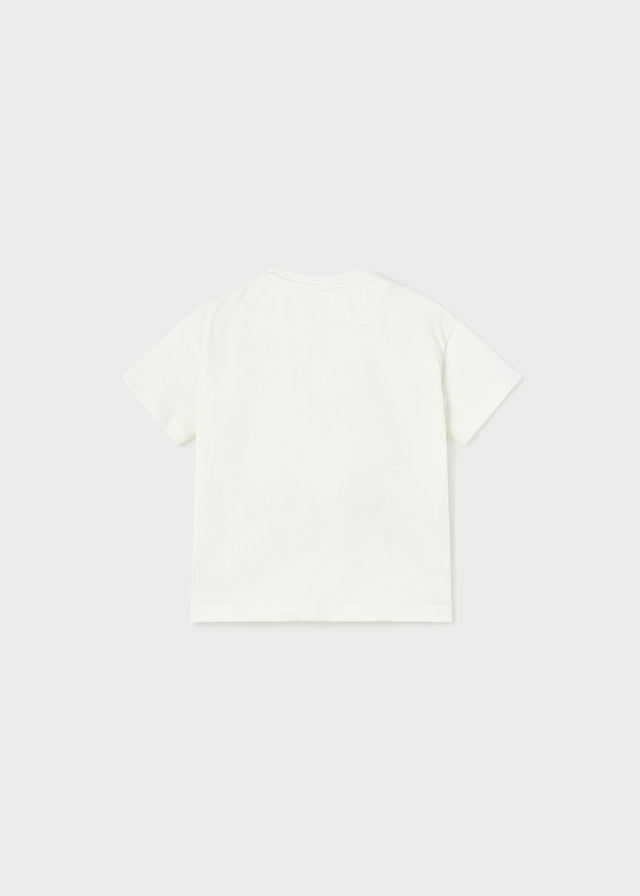 T-Shirt mit Brusttasche Dino