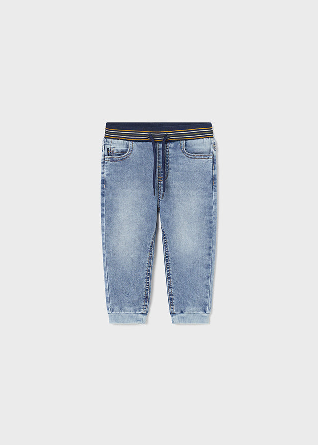 Jogger Hose soft Denim