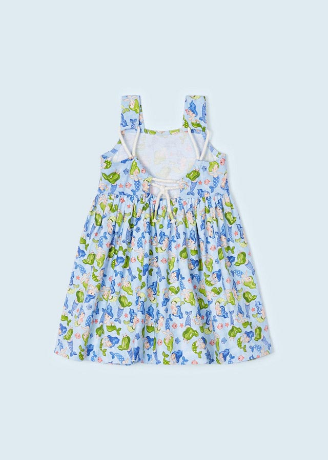 Kleid Rücken Knoten