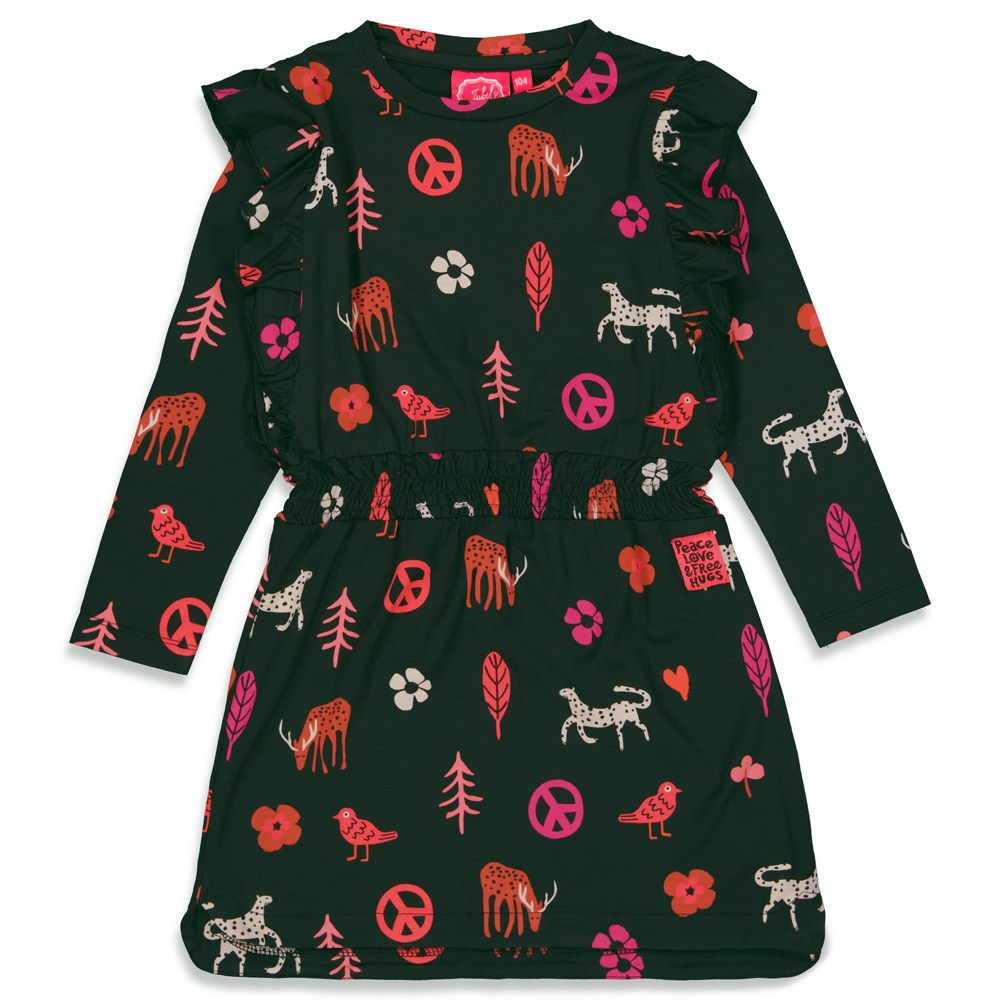 Beschreibung
Dieses gemusterte Kleid „Made Of Magic“ verbindet verspielte Designs mit einem angenehmen Tragegefühl. Es setzt modische Akzente und sorgt für einen einzigartigen Look, der Aufmerksamkeit erregt. Perfekt für besondere Anlässe oder den Alltag, bringt es Farbe und Stil in Ihre Garderobe.