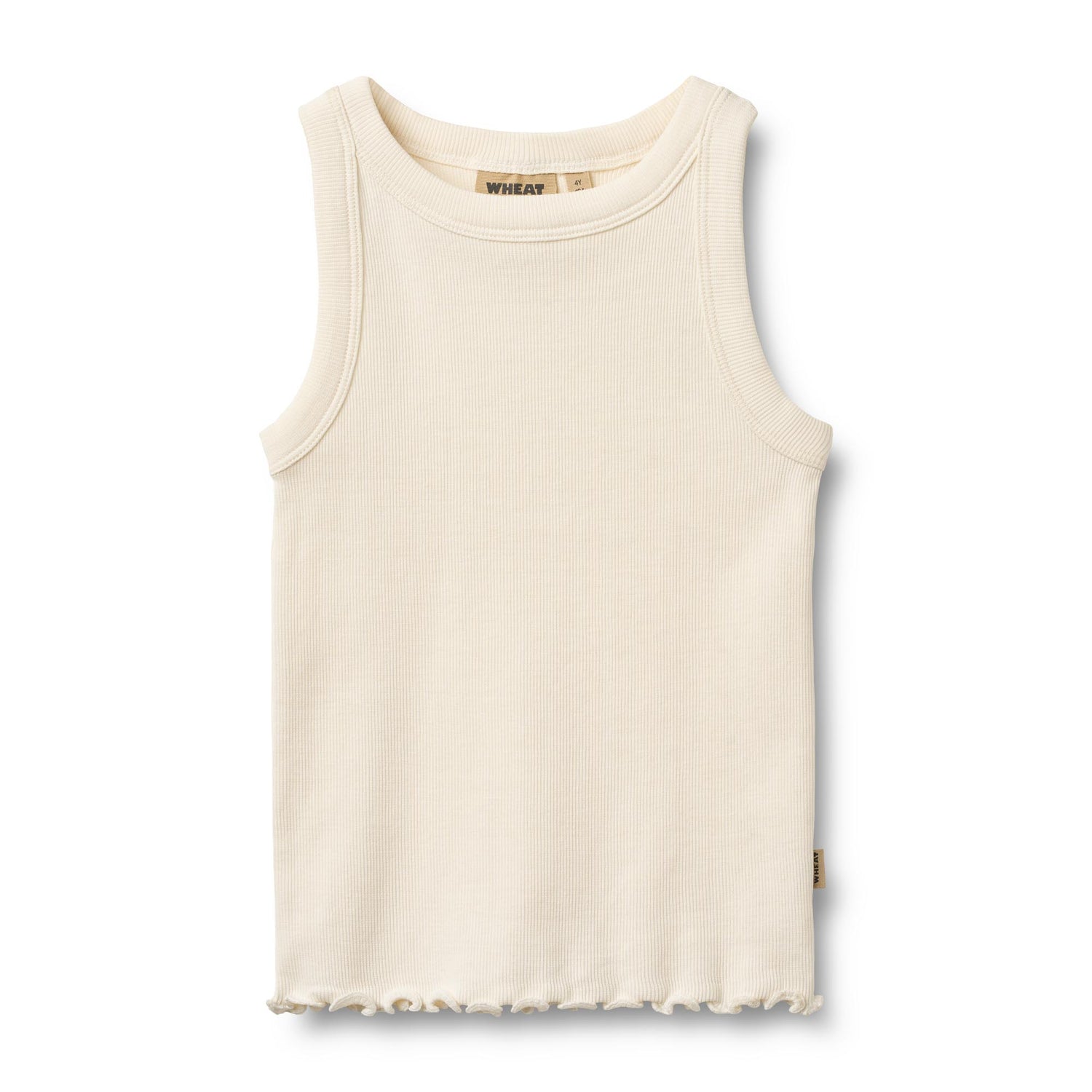Weiches Rip-Top für Mädchen in klassischem Design. Das Minka Rib Top von WHEAT besticht durch seine schlichte Eleganz und hohe Tragequalität. Perfekt zu Jeans, Röcken oder Leggings kombinierbar – ein vielseitiges Basics-Piece für jeden Anlass.