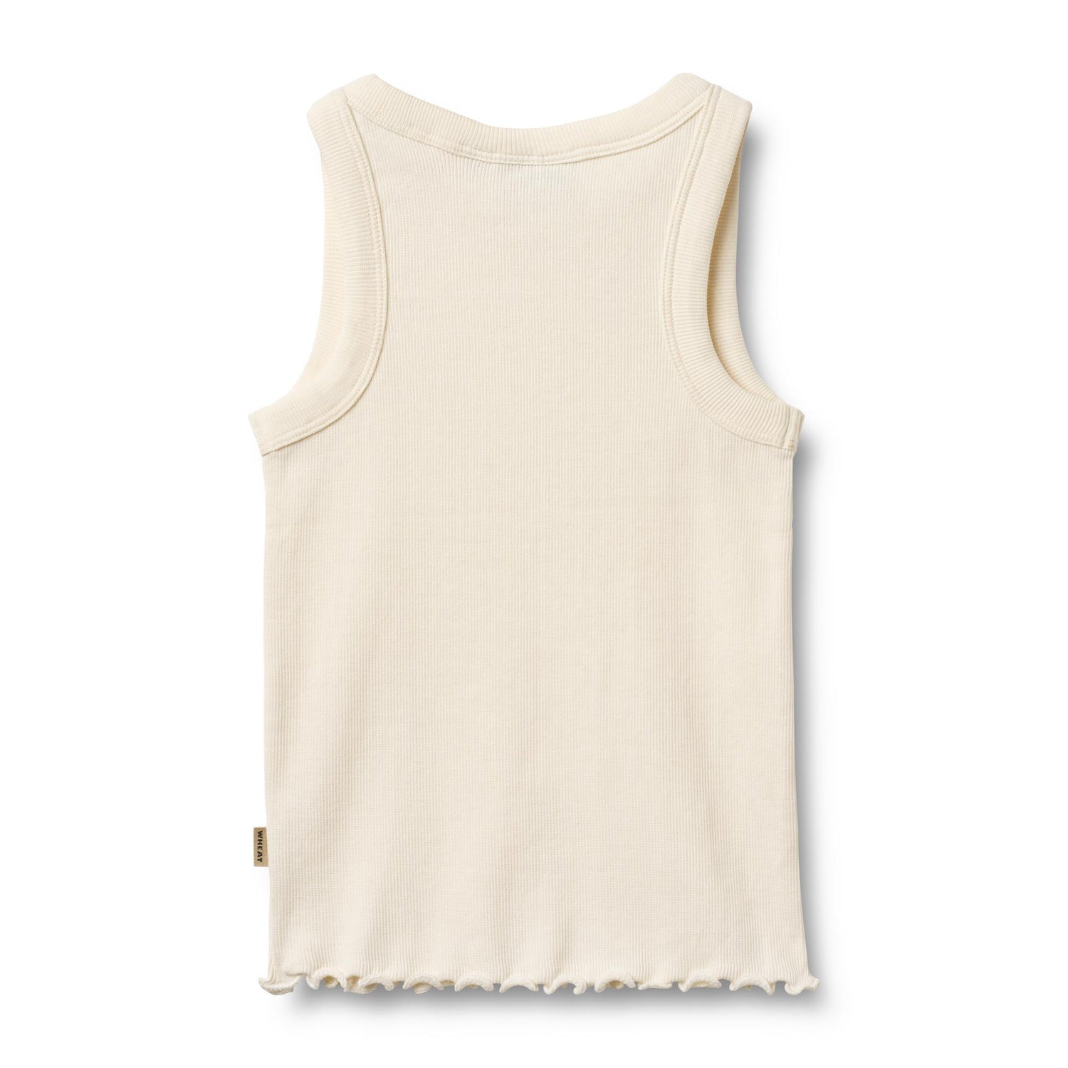 Weiches Rip-Top für Mädchen in klassischem Design. Das Minka Rib Top von WHEAT besticht durch seine schlichte Eleganz und hohe Tragequalität. Perfekt zu Jeans, Röcken oder Leggings kombinierbar – ein vielseitiges Basics-Piece für jeden Anlass.