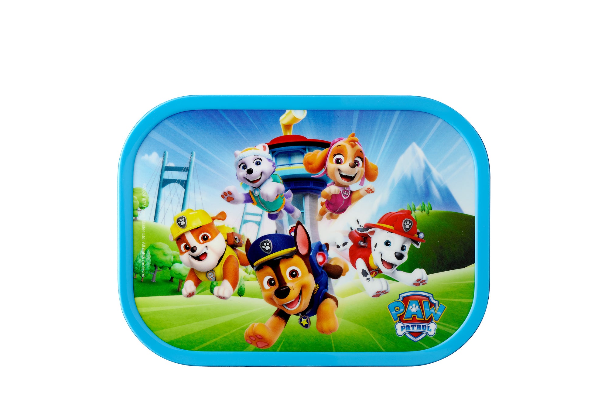 Die Paw Patrol Pups Brotdose inklusive herausnehmbarem Bento-Einsatz bietet noch mehr Abwechslung beim Pausensnack. Die Möglichkeiten für eine leckere Schulverpflegung sind damit geradezu unbegrenzt. 