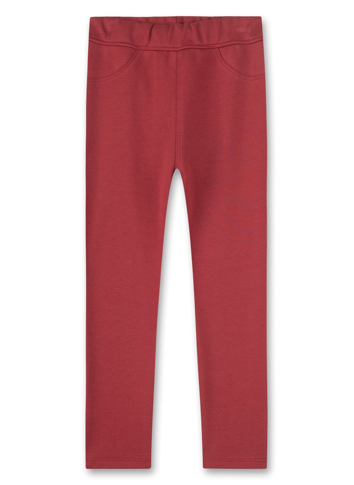 Die robuste Schlupfhose in Rot von Sanetta Pure in einer dezenten Farbigkeit ist ein vielseitiges Kleidungsstück, das sich für zahlreiche Kombinationsmöglichkeiten eignet.