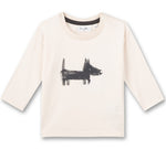 Bezauberndes Langarmshirt für kleine Jungs von Sanetta Pure aus der Jubiläumskollektion.