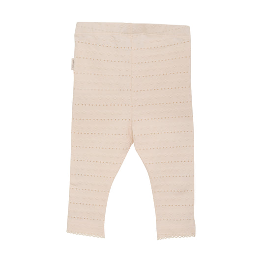 Diese hübsche Leggings in zartem Rosa ist perfekt für Babys. Das Jacquard-Muster sorgt für einen verspielten Look, während der weiche Stoff für maximalen Komfort sorgt. Die Leggings sind ideal für den täglichen Gebrauch oder besondere Anlässe und bieten Bewegungsfreiheit für aktive Babys.