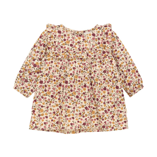 Dieses Kleid im langarm Blumenmuster bietet nicht nur eine trendige Optik, sondern auch einen angenehmen Tragekomfort. Perfekt für jeden Anlass, egal ob lässig oder schick.