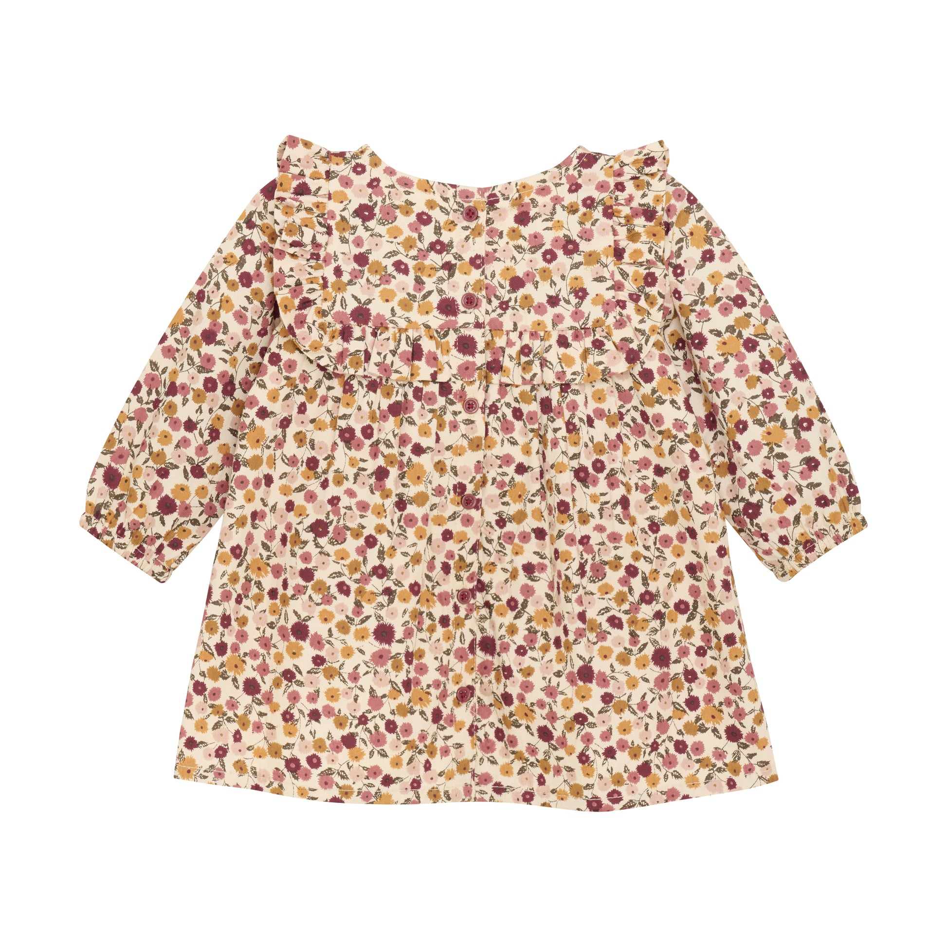 Dieses Kleid im langarm Blumenmuster bietet nicht nur eine trendige Optik, sondern auch einen angenehmen Tragekomfort. Perfekt für jeden Anlass, egal ob lässig oder schick.