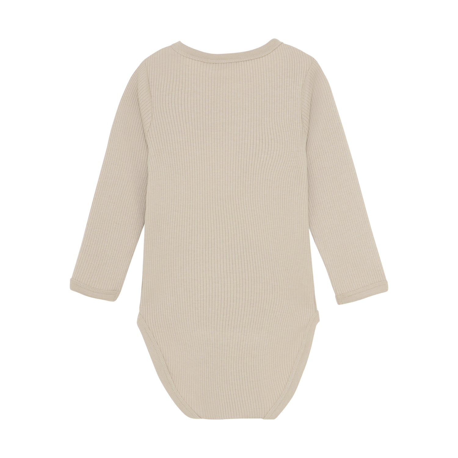 Der beige Body von MINYMO zeichnet sich durch seine feinen Holzknöpfe aus und überzeugt durch hochwertige Verarbeitung und angenehme Passform.