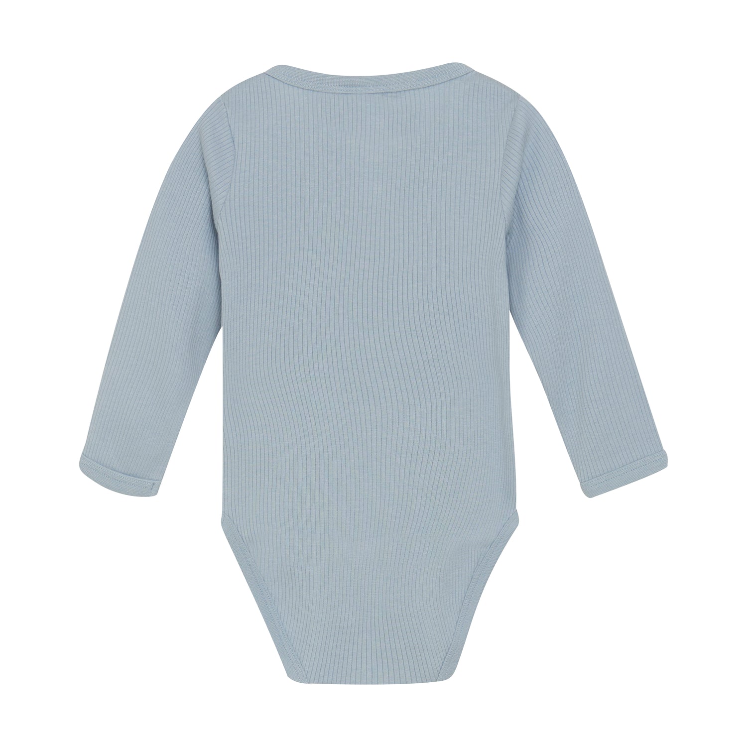 Dieser blaue Body von MINYMO ist mit zarten Holzknöpfen versehen und bietet eine angenehme Passform für Ihr Kind.