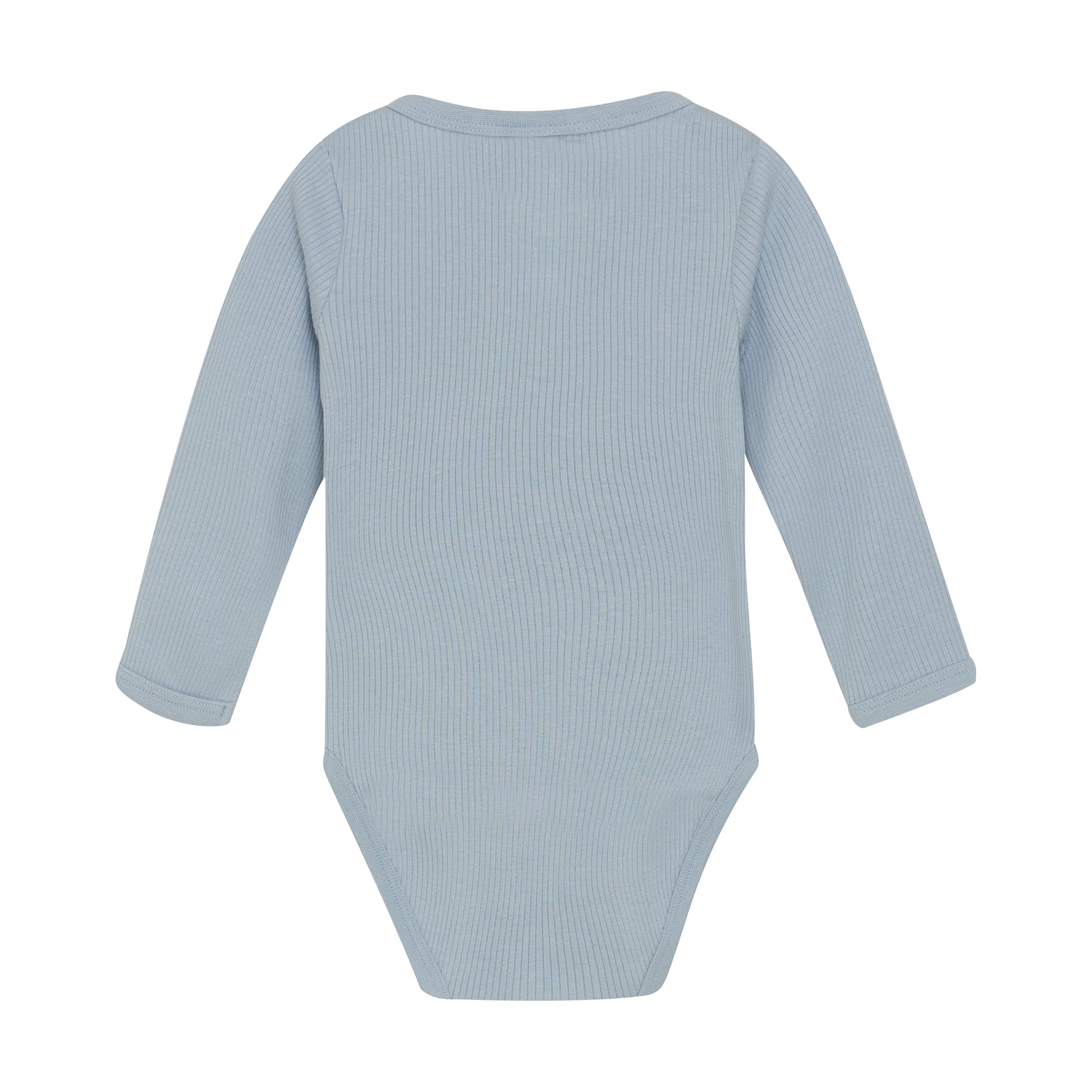 Dieser blaue Body von MINYMO ist mit zarten Holzknöpfen versehen und bietet eine angenehme Passform für Ihr Kind.