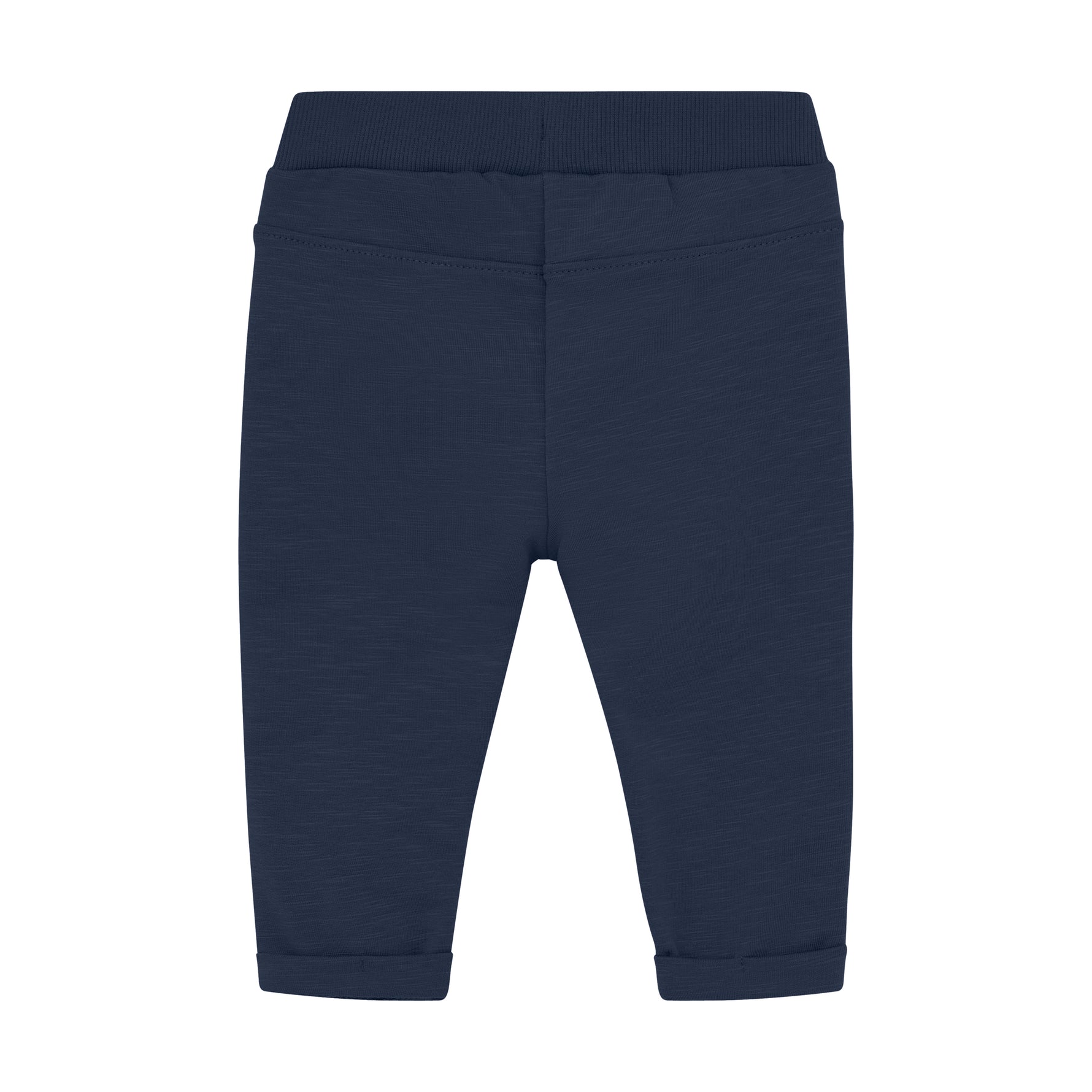 Diese dunkelblauen MINYMO Sweatpants überzeugen mit ihrem stilvollen Design und den dezenten kleinen Knöpfen, die für einen besonderen Akzent sorgen.