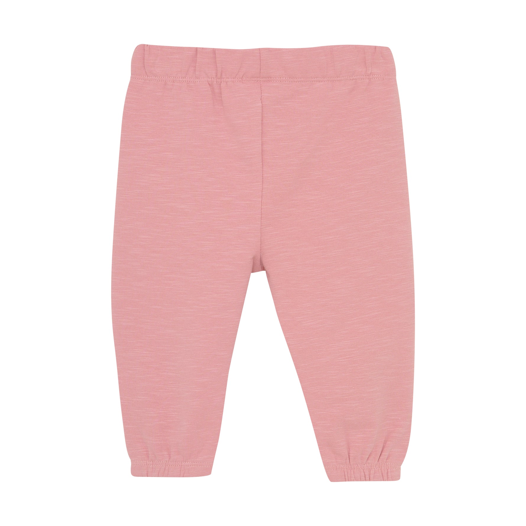 Diese rosa Sweatpants von MINYMO bestechen durch ihre charmanten, herzförmigen Knöpfe und bieten zugleich hohen Tragekomfort für jeden Tag.