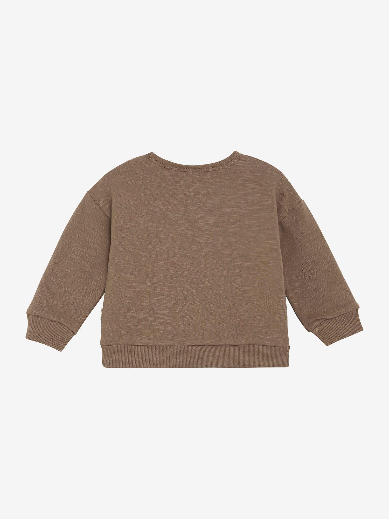 Dieses braune Sweatshirt von MINYMO besticht durch einen ansprechenden Löwen-Print und bietet zugleich hohen Tragekomfort.