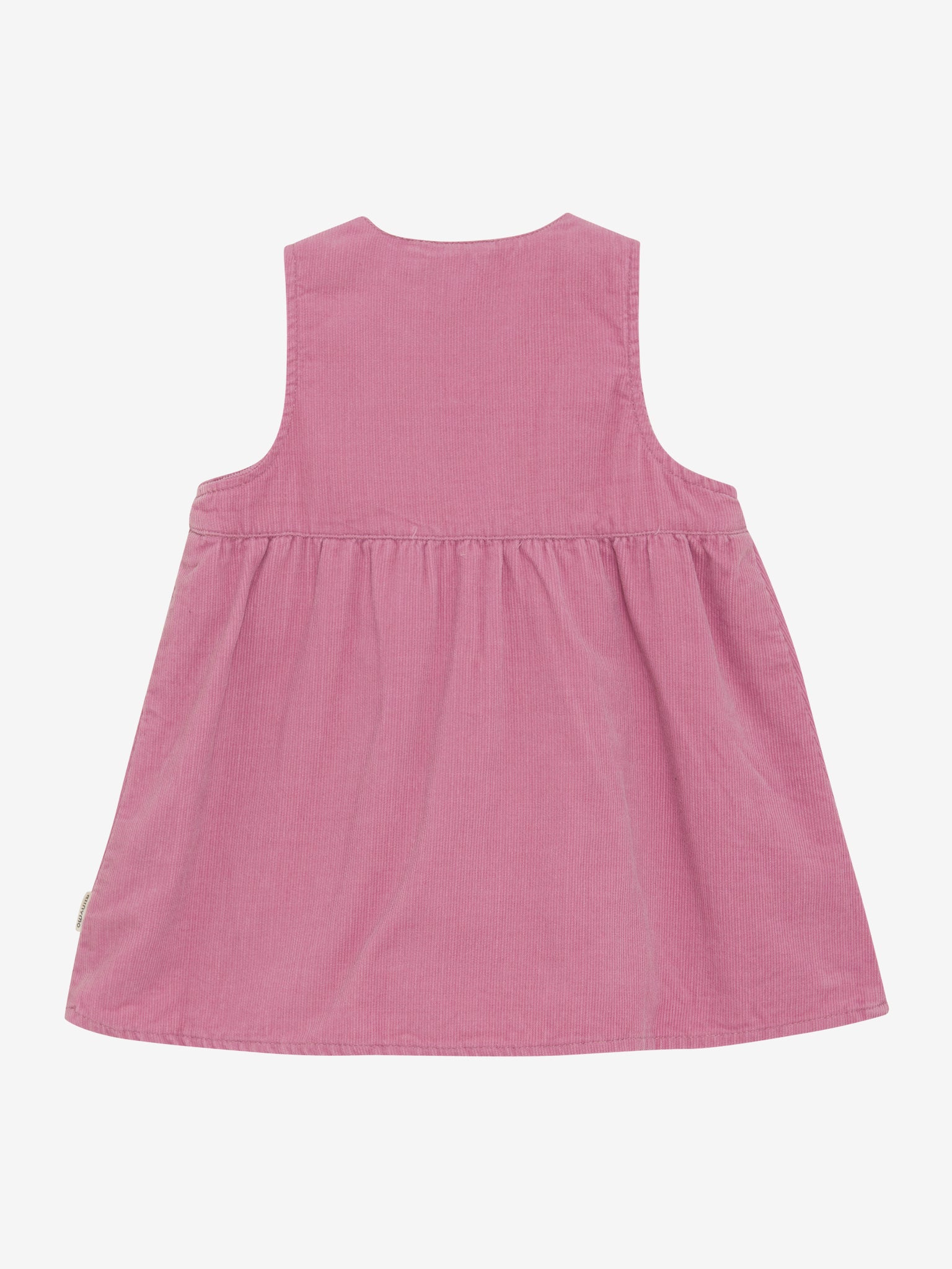 Charmantes rosa Kleid mit Knopfleiste von MINYMO, das verspielten Stil versprüht.