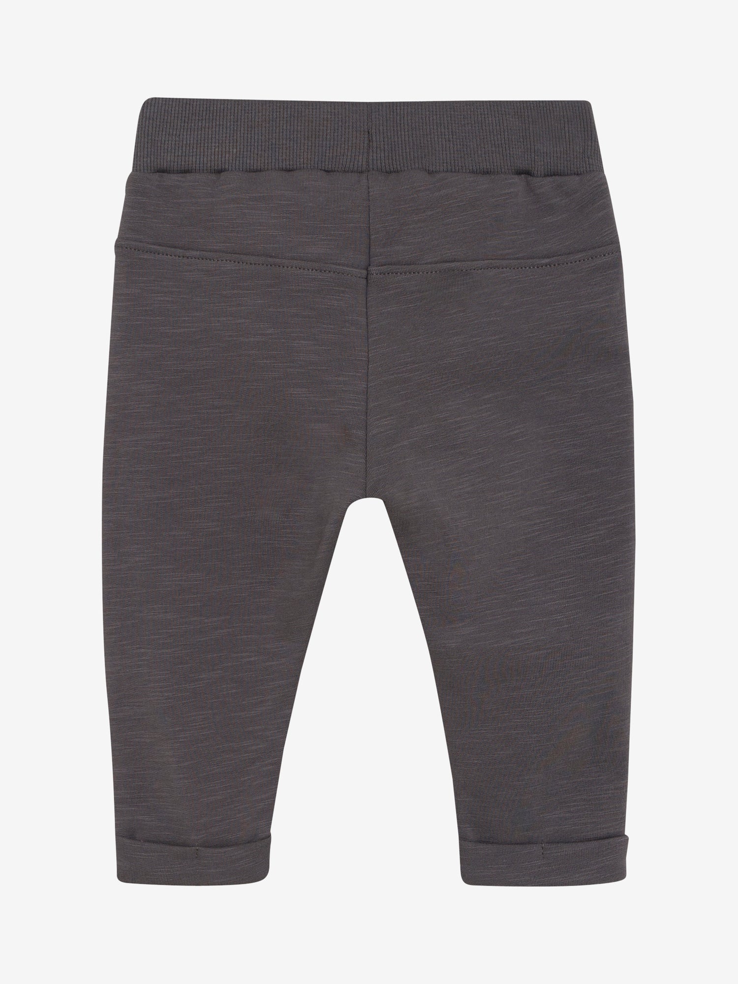 Diese dunkelgrauen Sweatpants von MINYMO sind mit niedlichen kleinen Knöpfen verziert und sorgen für einen lässig-verspielten Look.